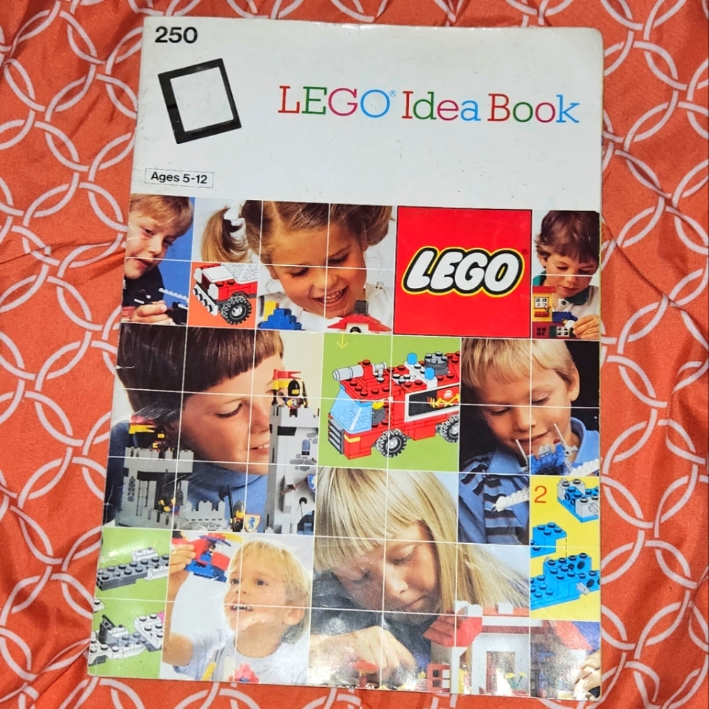 80s Lego Idea book vintage